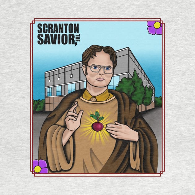 THE SCRANTON SAVIOR by art_of_josh